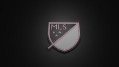 MLS Logo 3D Printer Model