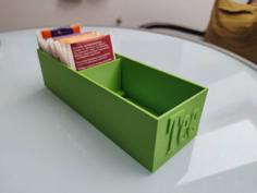 Tee Bag Dispenser_Box 3D Printer Model