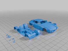 Mercedes Benz 300 Sl 1955 Widebody Remix 3D Printer Model