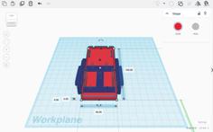 SCX10 Centralize Battery Setup 3D Printer Model