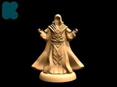 Guild Mage (Multiple Scales) 3D Printer Model