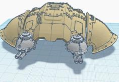 Castellan Melta Turret For Imperial Knight 3D Printer Model