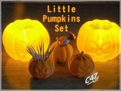 Little Pumpkins Set 3D Printer Model