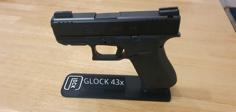 Glock 43x Display Stand 3D Printer Model