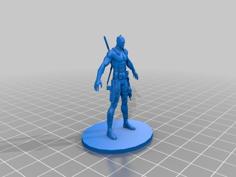 Deadpool 3D Printer Model