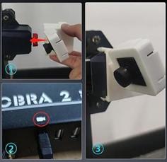 Kobra 2 Pro , Max , Plus Anycubic Camera Mount 3D Printer Model