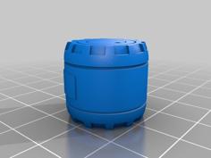 Sci-Fi Storage Drums (Scatter Terrain, 3 Types) 3D Printer Model