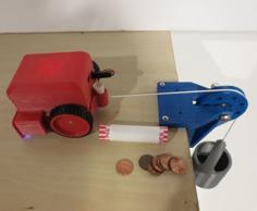 Weight Hanger & Pulley Assembly 3D Printer Model