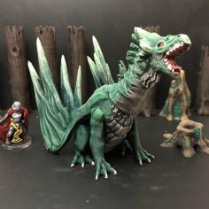 Forest Dragon (Redux) 3D Printer Model