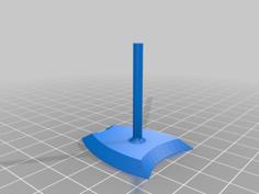 Scythe Airship Fancy Stand 3D Printer Model