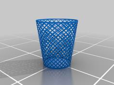 Waste Basket 3D Printer Model