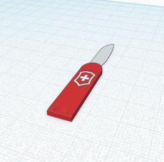 VICTORINOX Little Knife 3D Printer Model