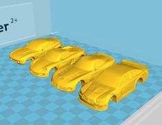 AFX Slot Car Bodies 3D Printer Model