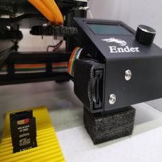 SD Card Adapter Holder 3D Printer Model