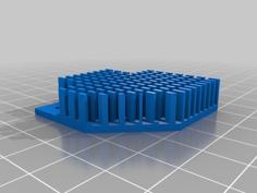 Heat Sink For The Often Neglected X Axis Motor- Replicator 2X 3D Printer Model