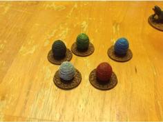 Dragon Egg Token (25mm Base) – Hoard Of The Dragon Queen 3D Printer Model