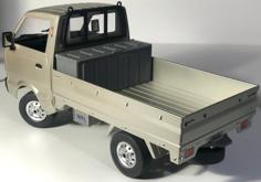 RC Truck Toolbox For WPL D12 Suzuki Carry 3D Printer Model