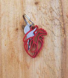 Heart Keychain 3D Printer Model