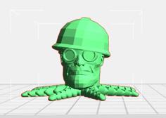 TF2 Engineer Octopus 3D Printer Model