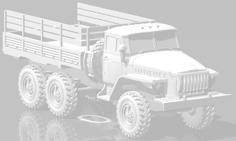 1/285 Ural 4320 Truck 3D Printer Model