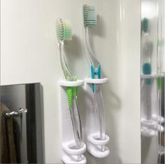 Easy Install Toothbrush Holder 3D Printer Model