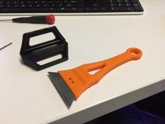 Razor Scraper V2 3D Printer Model