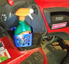 Weed Spray Bottle Caddy For Craftsman Riding Mower 3D Printer Model