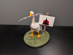 Untitled Goose With Klingon Bat’leth 3D Printer Model