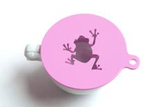 Coffee Stencils Latte Art Template – Frog & Rose 3D Printer Model