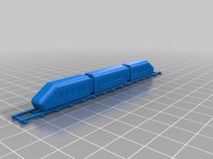 Small Simple Train Model 3D Printer Model