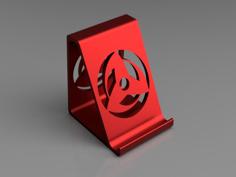 Smartphone Stand Holder With Kakashi Mangekyō Sharingan 3D Printer Model