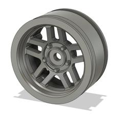 MDRK Offroad Wheels For Traxxas 1.9 Tires 3D Printer Model