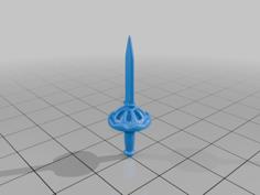 Dagger 3D Printer Model