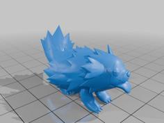 Pokemon Zigzagoon #263 – Optimized For 3D Printing 3D Printer Model