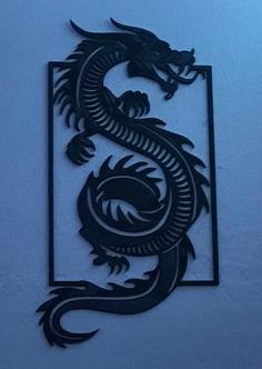 Dragon Wall Art 3D Printer Model