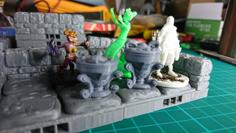 D&D Scenery: Stone Urn For Tomb Of Annihilation 3D Printer Model