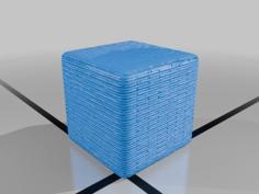 Brick Texture Block 3D Printer Model