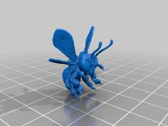 Bee Sanny, Honey Bee 3D Printer Model