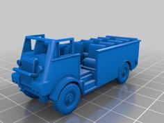 Bedford QL Open Top Coach 3D Printer Model