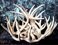 Deer Antler Chandelier 2 Versions And Make Your Own 3D Printer Model