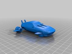 Shark Mobile Armor Strike Kommand MASK 3D Printer Model