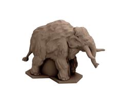 Woolly Mammoth (18mm Scale) 3D Printer Model