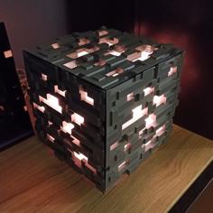 Minecraft Ore Block Server 3D Printer Model