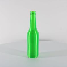 Beer Bottle Tree Ornament, Christmas Decor By Slimprint 3D Printer Model