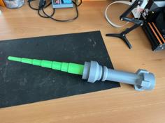 Extending Lego Lightsaber 3D Printer Model