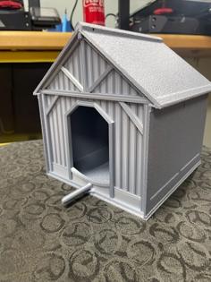 Birdhouse Shed-Barn 3D Printer Model