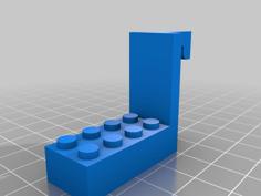 IKEA Skadis And LEGO Compatible Block 3D Printer Model