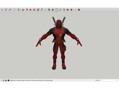 Deadpool 3D Printer Model