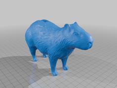 Capybara Money Box 3D Printer Model