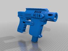 Micro RONI (for Most GBB Airsoft Pistols) 3D Printer Model